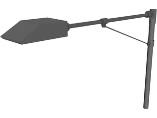 BEGA Gantry Light 3D Model preview