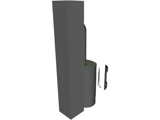 Oven Modern 3D Model preview
