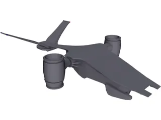 Hunter Killer 3D Model preview