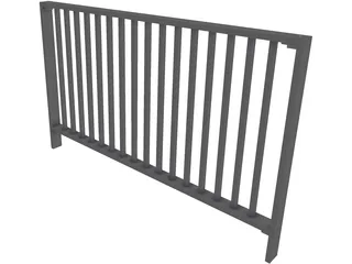 Railings 3D Model preview