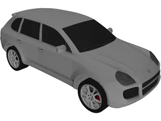 Porsche Cayenne (2004) 3D Model preview