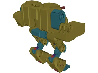 Thanatos Battletech 3D Model preview