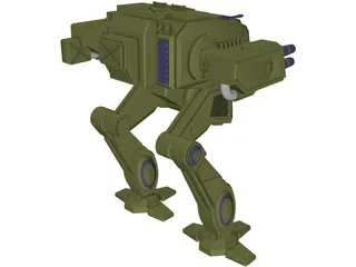 Shadowcat Battletech 3D Model preview