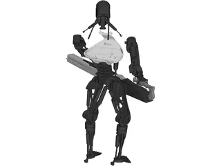 T-800A Dark Hunter 3D Model preview