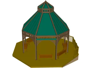 Gazebo 3D Model preview