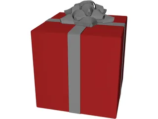Present Box 3D Model preview