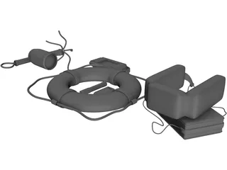 Boating Supply (Safety Equipment) 3D Model preview