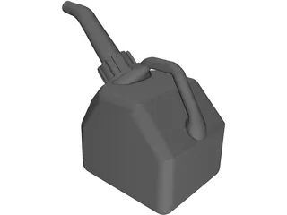 General 10L Gas Can 3D Model preview