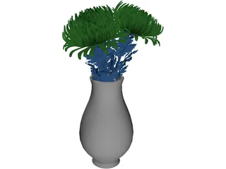 Flowers 3D Model preview