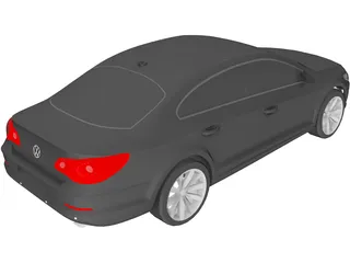 Volkswagen Passat 3D Model preview