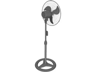 Fan 3D Model preview