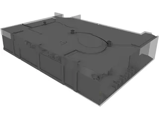 Restaurant 3D Model preview