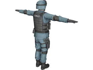SWAT 3D Model preview