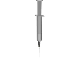 Syringe 3D Model preview