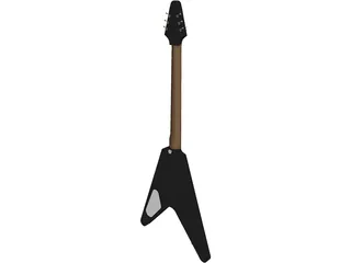 Gibson Classic Flying V 3D Model preview