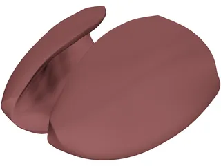 Lungs 3D Model preview