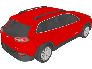 Jeep Cherokee (2015) 3D Model preview