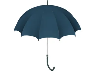 Umbrella 3D Model preview