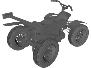 Quad Concept 3D Model preview