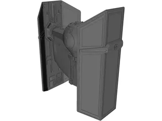 Star Wars Tie Fighter 3D Model preview