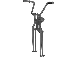 Springer Fork 3D Model preview