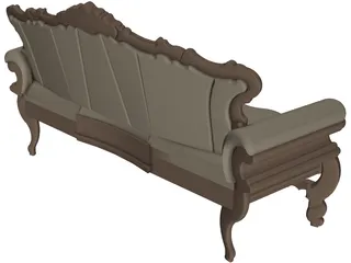 Sofa 3D Model preview