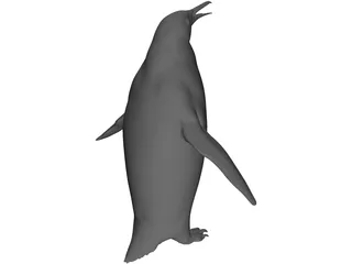 Penguin 3D Model preview