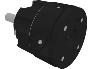 Planetary Gearbox NEU P32 1:6.75 3D Model preview
