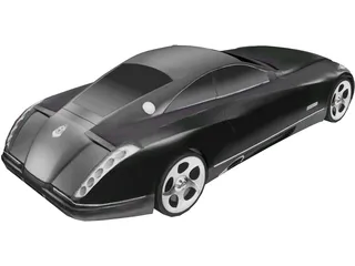 Maybach Exelero Coupe 3D Model preview