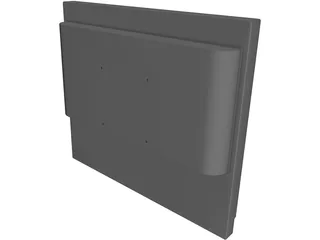 Monitor Hyundai 3D Model preview