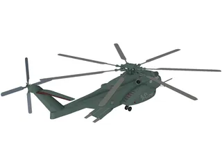 Sikorsky MH-53E Sea Dragon 3D Model preview