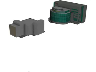 Helios Building Global CyberSoft 3D Model preview