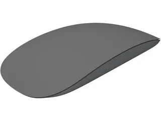 F19 Apple Magic Mouse 3D Model preview