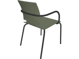 Living Room Contemporan 3D Model preview