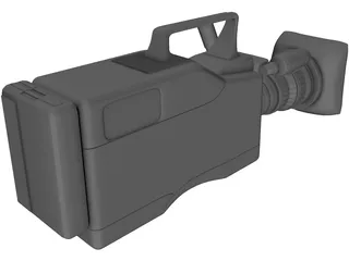 Video Camera 3D Model preview