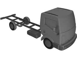 Nissan Cabstar 3D Model preview