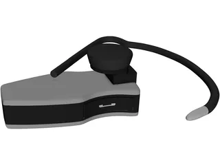 Ear Piece 3D Model preview