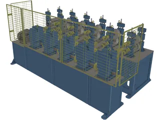 Roll Forming 3D Model preview