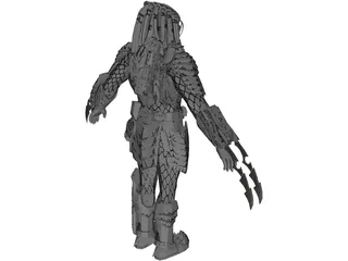 Predator 3D Model preview