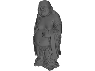 Buddha Statue 3D Model preview
