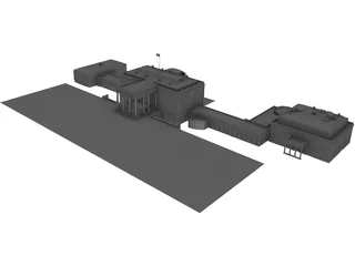 White House 3D Model preview