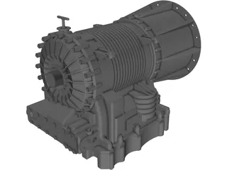 Allison Transmission 3200 3D Model preview