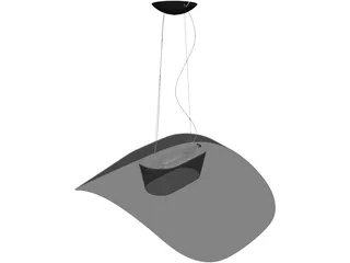Fly-Fly Suspension Lamp 3D Model preview