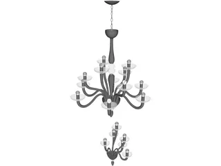 De Majo Lamp 3D Model preview