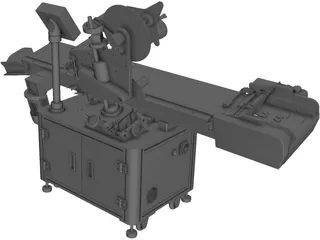 Conveyor Page 3D Model preview