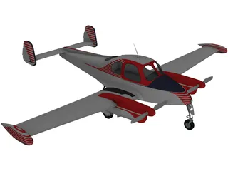 Let L-200 Morava 3D Model preview