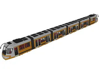 Train 3D Model preview