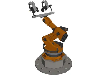 Kuka KR750 3D Model preview