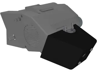 Tomos APN 6 Engine 3D Model preview