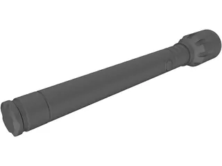 Flashlight 3D Model preview